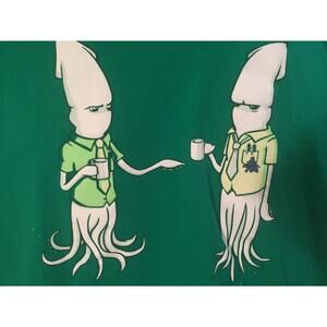 Shirt Woot Humor - Office Worker Squid w Fountain Pen Ink Stain Pocket Nerd 3X